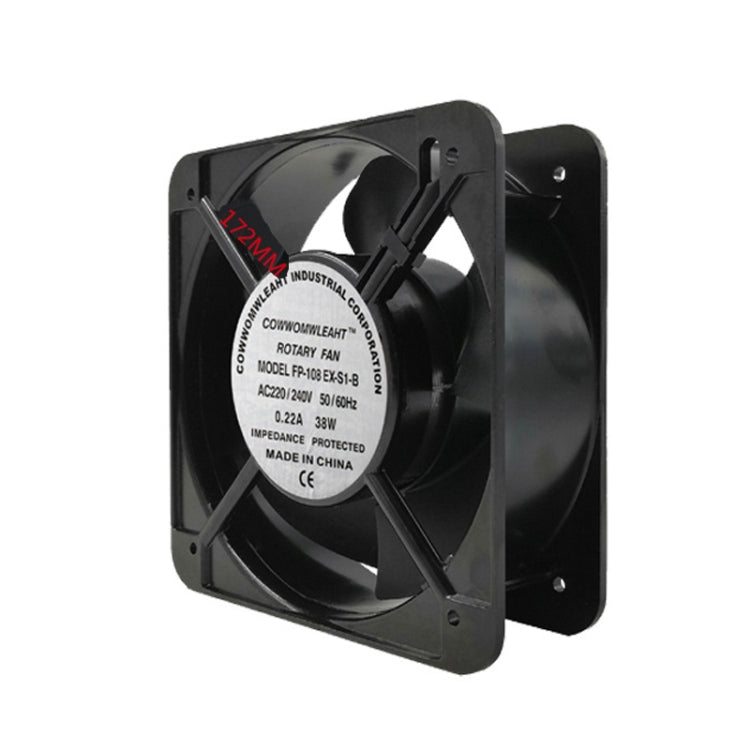 Trục tủ điện con lăn 220V 38W 15cm, quạt bạc đạn dầu, quạt bạc đạn bi đôi