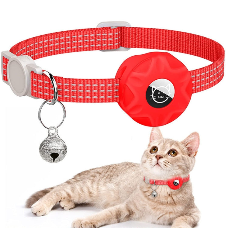Vỏ Silicone Dùng Cho Bộ Định Vị AirTag Thế Hệ 2 / AirTag Thế Hệ 1, Vòng Cổ Phản Quang Cho Thú Cưng Có Chuông