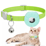 Vỏ Silicone Dùng Cho Bộ Định Vị AirTag Thế Hệ 2 / AirTag Thế Hệ 1, Vòng Cổ Phản Quang Cho Thú Cưng Có Chuông
