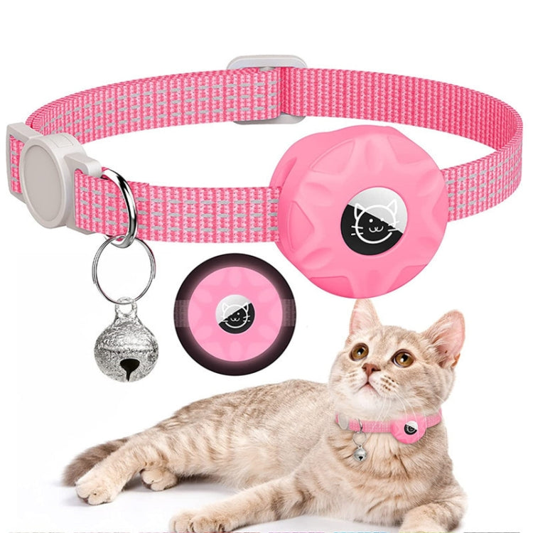 Vỏ Silicone Dùng Cho Bộ Định Vị AirTag Thế Hệ 2 / AirTag Thế Hệ 1, Vòng Cổ Phản Quang Cho Thú Cưng Có Chuông
