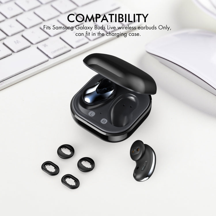 Dành cho Samsung Galaxy Buds Live AhaStyle PT132 Bộ nút tai silicone S+M+L