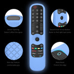 Ốp silicone cho điều khiển từ xa TV LG AN-MR21GC / AN-MR21N / AN-MR21GA, GS0020 màu Đen, GS0020 màu Trắng, GS0020 màu Xanh dạ quang, GS0020 màu Xanh lá dạ quang