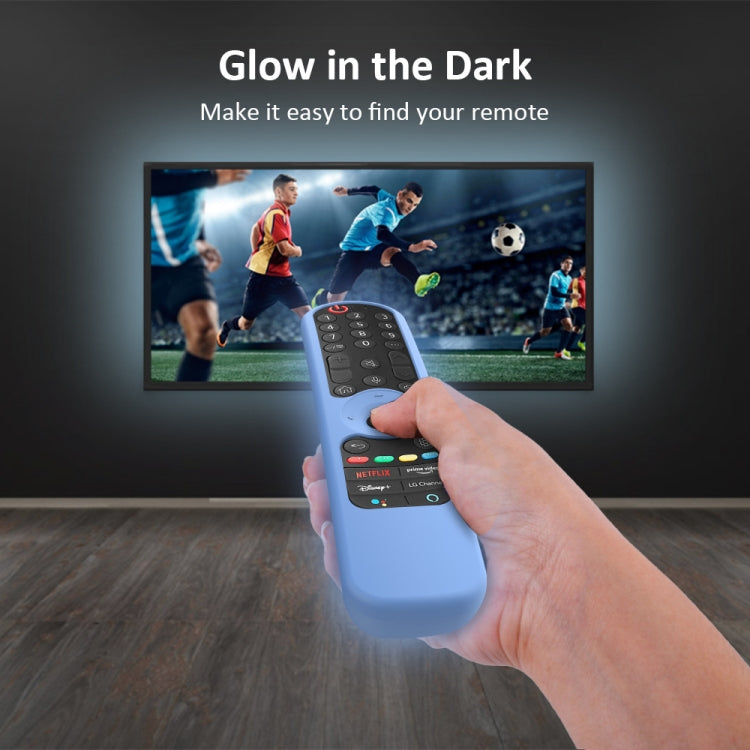 Ốp silicone cho điều khiển từ xa TV LG AN-MR21GC / AN-MR21N / AN-MR21GA, GS0020 màu Đen, GS0020 màu Trắng, GS0020 màu Xanh dạ quang, GS0020 màu Xanh lá dạ quang