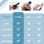 Dụng cụ kéo giãn cột sống hình chữ Y có dây đeo cằm, kéo giãn cột sống