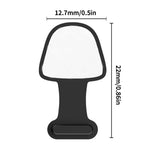 10 cái nút bịt chống bụi cổng sạc điện thoại bằng silicone Có keo dán mặt sau chống mất, 8 chân, USB-C/Type-C