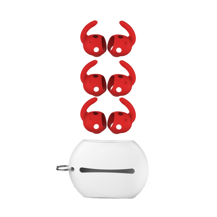 Cho Beats Studio Buds AhaStyle PT172 Nắp tai nghe silicone, Kiểu:, Nắp tai x 3 + Hộp (Trắng), Nắp tai x 3 + Hộp (Đỏ), Nắp tai x 3 + Hộp (Đen), Nắp tai (Trắng), Nắp tai (Đen), Nắp tai (Đỏ)