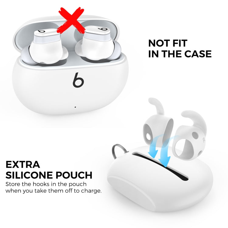 Cho Beats Studio Buds AhaStyle PT172 Nắp tai nghe silicone, Kiểu:, Nắp tai x 3 + Hộp (Trắng), Nắp tai x 3 + Hộp (Đỏ), Nắp tai x 3 + Hộp (Đen), Nắp tai (Trắng), Nắp tai (Đen), Nắp tai (Đỏ)