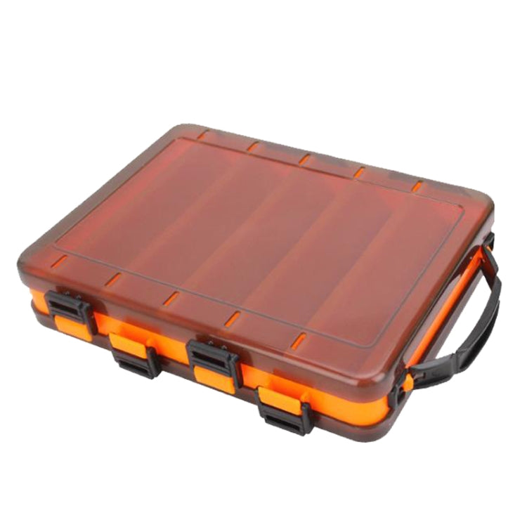 Hộp dụng cụ câu cá hai mặt trong suốt, HB326 10 ngăn, HB327 14 ngăn