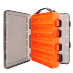 Hộp dụng cụ câu cá hai mặt trong suốt, HB326 10 ngăn, HB327 14 ngăn
