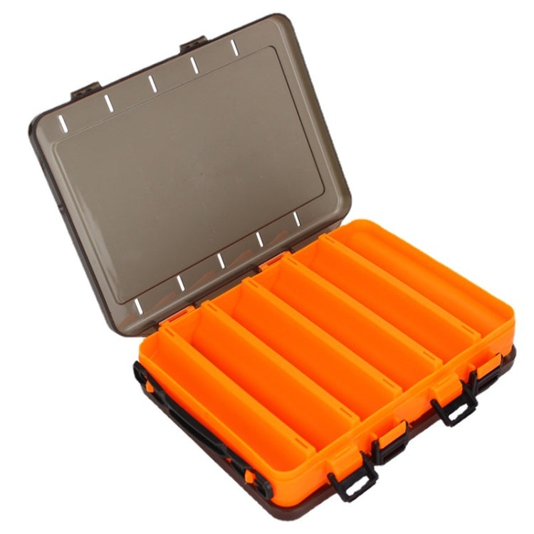Hộp dụng cụ câu cá hai mặt trong suốt, HB326 10 ngăn, HB327 14 ngăn