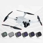 Phụ kiện drone bộ lọc RCSTQ DJI Mini 3 Pro PL, ND8/PL, ND16/PL, ND32/PL, ND64/PL, bộ 4 trong 1 ND/PL 8/16/32/64, bộ 6 trong 1 UV+CPL+ND/PL 8/16/32/64