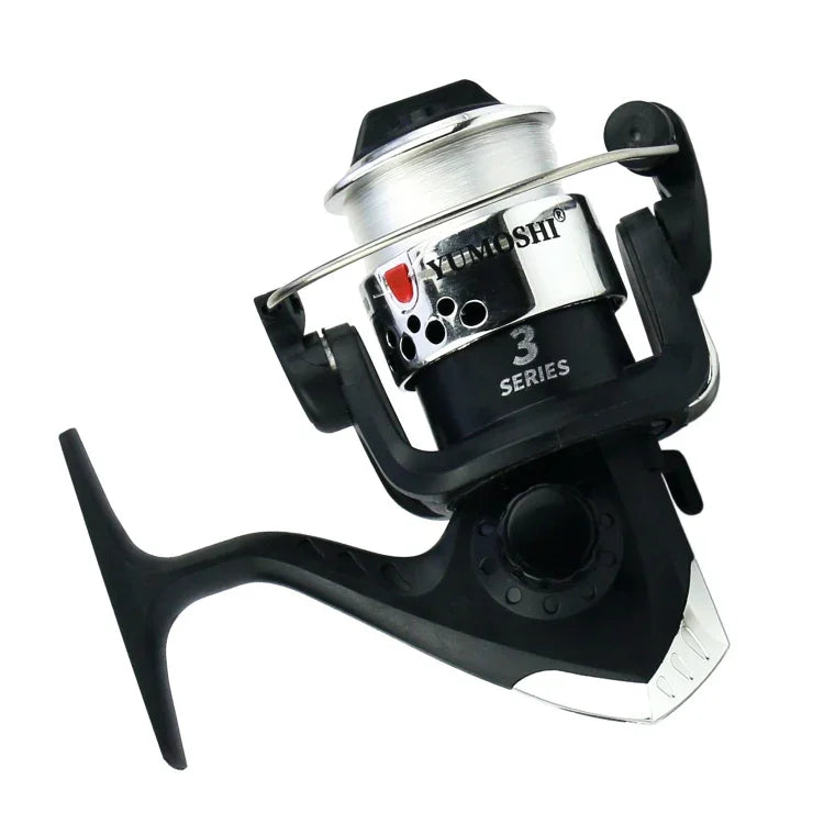 YUMOSHI JL200 Máy câu quay có dây, có dây (mạ điện màu xanh), có dây (mạ điện màu vàng), có dây (mạ điện màu đỏ), có dây (mạ điện màu bạc), có dây (mạ điện màu xanh lá)