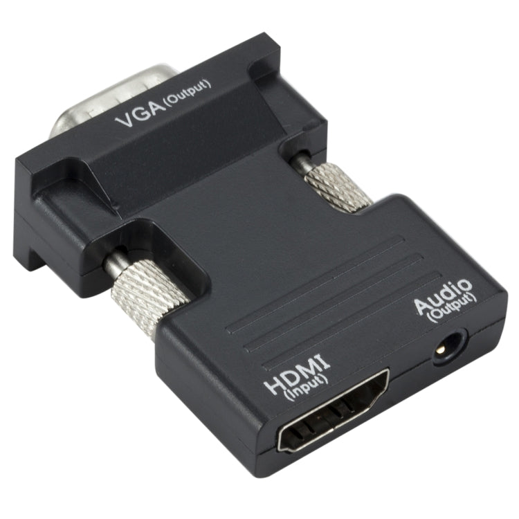 Bộ chuyển đổi HDMI máy chiếu kèm cáp âm thanh, chuyển đổi HD máy tính, HDMI sang VGA, VGA sang HDMI