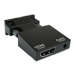 Bộ chuyển đổi HDMI máy chiếu kèm cáp âm thanh, chuyển đổi HD máy tính, HDMI sang VGA, VGA sang HDMI