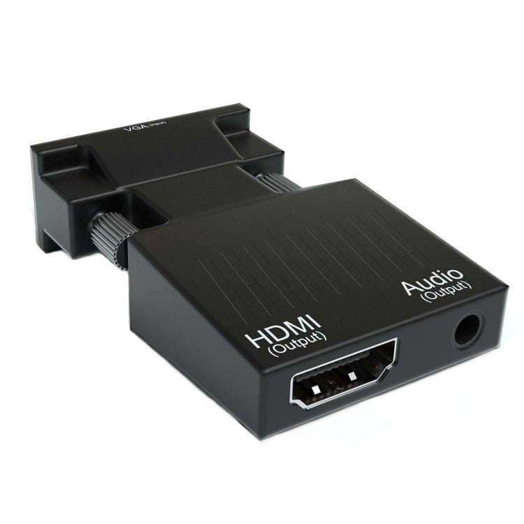 Bộ chuyển đổi HDMI máy chiếu kèm cáp âm thanh, chuyển đổi HD máy tính, HDMI sang VGA, VGA sang HDMI