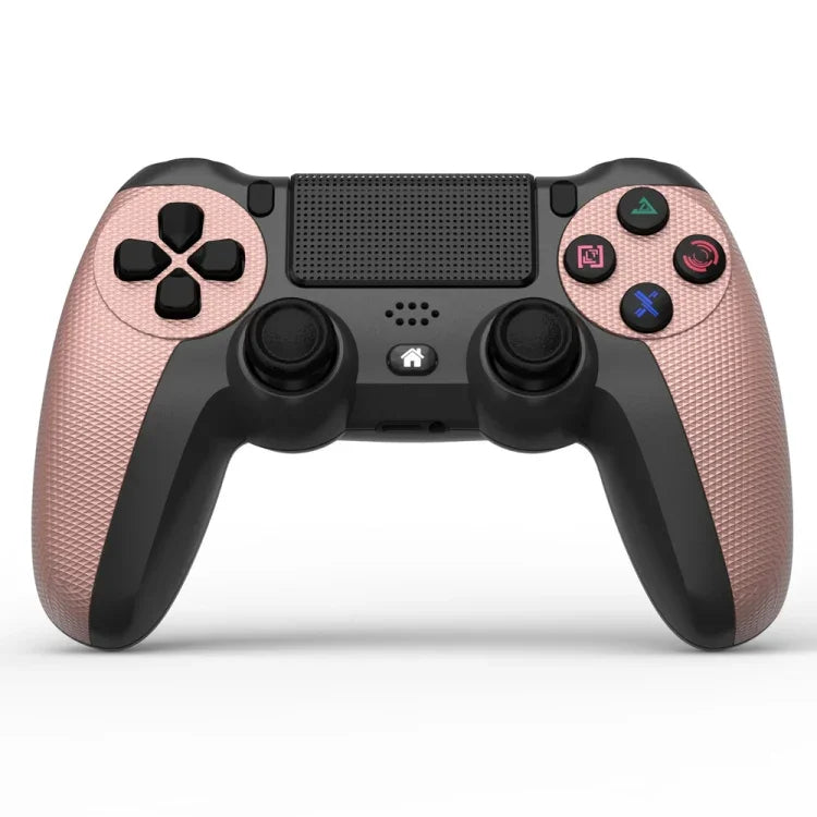 KM048 For PS4 Bluetooth Wireless Gamepad Controller 4.0 With Light Bar, KM048 (Vitality Orange), KM048 (Rose Pink), KM048 (Lemon Yellow), KM048 (Mountain Blue), KM048 (Battle Gray), KM048 (Elegant Silver), KM048 (Elegant White), KM048 (Mint Green)