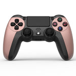 KM048 Tay cầm chơi game không dây Bluetooth 4.0 cho PS4 có đèn báo, KM048 (Cam Sức Sống), KM048 (Hồng Hồng), KM048 (Vàng Chanh), KM048 (Xanh Núi), KM048 (Xám Chiến Đấu), KM048 (Bạc Thanh Lịch), KM048 (Trắng Thanh Lịch), KM048 (Xanh Bạc Hà)
