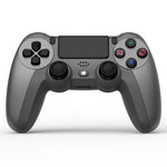 KM048 Tay cầm chơi game không dây Bluetooth 4.0 cho PS4 có đèn báo, KM048 (Cam Sức Sống), KM048 (Hồng Hồng), KM048 (Vàng Chanh), KM048 (Xanh Núi), KM048 (Xám Chiến Đấu), KM048 (Bạc Thanh Lịch), KM048 (Trắng Thanh Lịch), KM048 (Xanh Bạc Hà)