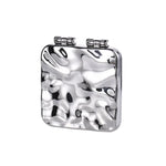 Gương Trang Điểm Mini Mạ Điện Hai Mặt Để Bàn Cho Nữ, Gương (Tím), Gương (Bạc), Gương (Be)