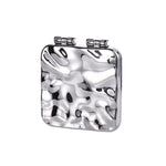 Gương Trang Điểm Mini Mạ Điện Hai Mặt Để Bàn Cho Nữ, Gương (Tím), Gương (Bạc), Gương (Be)