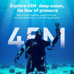 Ốp chống nước TELESIN cho GoPro Hero11 Black / HERO10 Black / HERO9 Black, chống sương mù toàn cảnh lặn dưới nước, dành cho GoPro Hero11 Black / HERO10 Black / HERO9 Black
