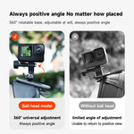 Kẹp nam châm xoay 360 độ TELESIN gắn balo cho camera hành động, TELESIN