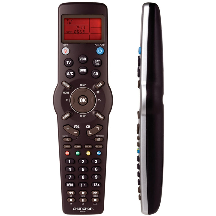 Điều khiển từ xa đa năng học lệnh hồng ngoại 6 trong 1 CHUNGHOP RM-991