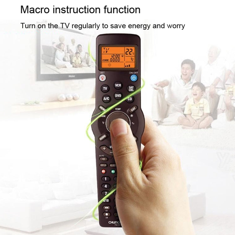 Điều khiển từ xa đa năng học lệnh hồng ngoại 6 trong 1 CHUNGHOP RM-991