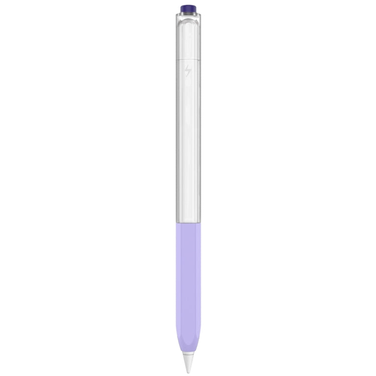 Bao bút bảo vệ silicone trong suốt kiểu thạch AhaStyle PT-LC05 cho Apple Pencil 2