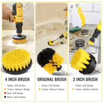 Bộ 31 món bàn chải khoan điện làm sạch tường nhà bếp và phòng tắm, 31 trong 1