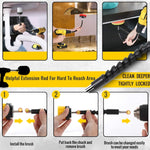 Bộ 31 món bàn chải khoan điện làm sạch tường nhà bếp và phòng tắm, 31 trong 1