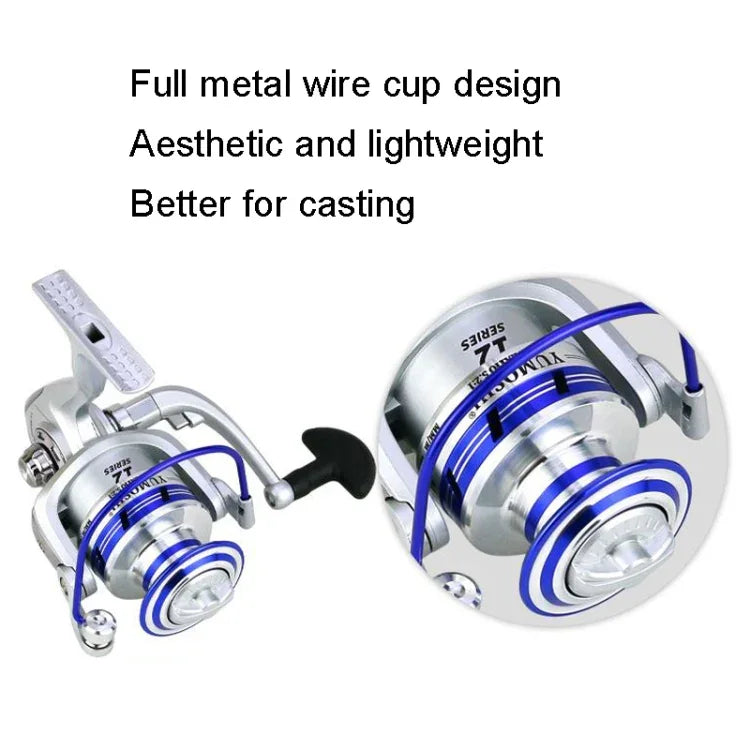 Bánh xe dây câu đầu kim loại, YUMOSHI AL2000, YUMOSHI AL3000, YUMOSHI AL4000, YUMOSHI AL5000, YUMOSHI AL6000, YUMOSHI AL7000