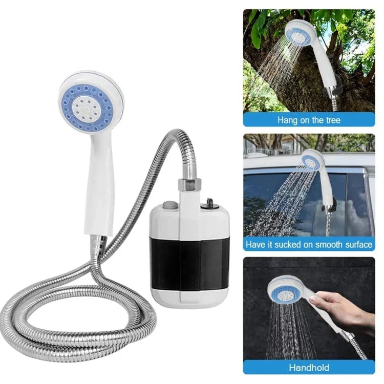 KE-801 Vòi sen điện ngoài trời cắm trại có thể sạc lại, KE-801 2200mAh