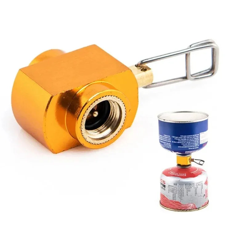 Bộ chuyển đổi van nạp lại bình gas cắm trại ngoài trời, bộ chuyển đổi nạp lại bình gas cắm trại