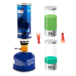 Bộ chuyển đổi van nạp lại bình gas cắm trại ngoài trời, bộ chuyển đổi nạp lại bình gas cắm trại