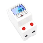 Đồng hồ đo đa chức năng một pha DDM15SD với màn hình LCD có đèn nền, 5 (20) A, 5 (32) A, 10 (40) A, 15 (60) A, 20 (80) A, 5 (80) A
