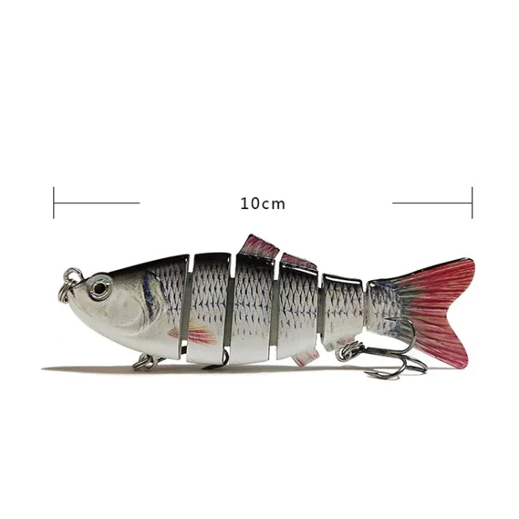 Mồi giả câu cá sinh học đa đoạn 10cm, câu xa biển, LK001-01, LK001-02, Lk001-03, LK001-04, LK001-05, LK001-06, LK001-07, LK001-08, LK001-09, LK001-10, LK001-11, LK001-12, LK001-13, LK001-14