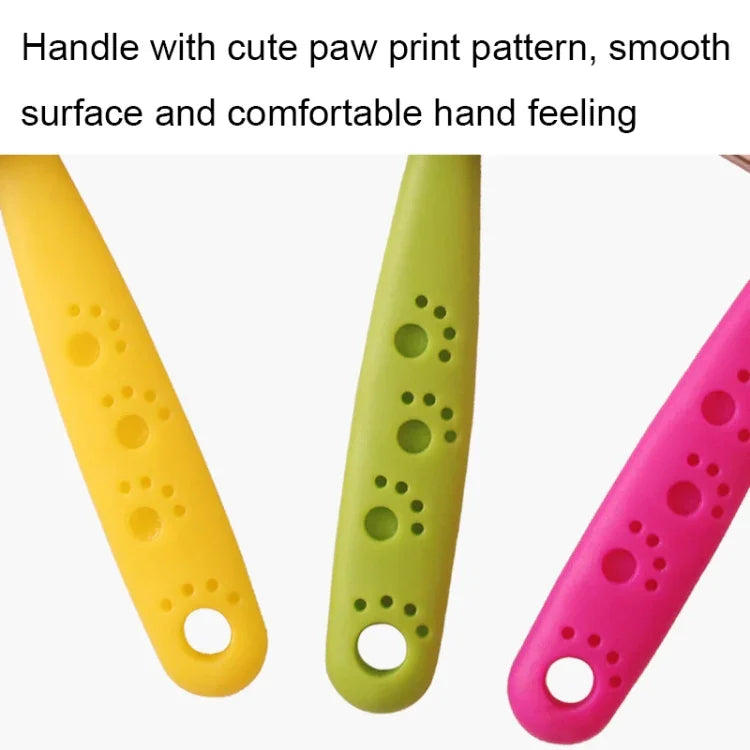 BG-W1347 Pet Hair Removal Massage Comb Dog Cleaning Tools, Random Color Delivery, S, M, L