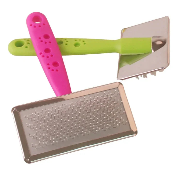 BG-W1347 Pet Hair Removal Massage Comb Dog Cleaning Tools, Random Color Delivery, S, M, L