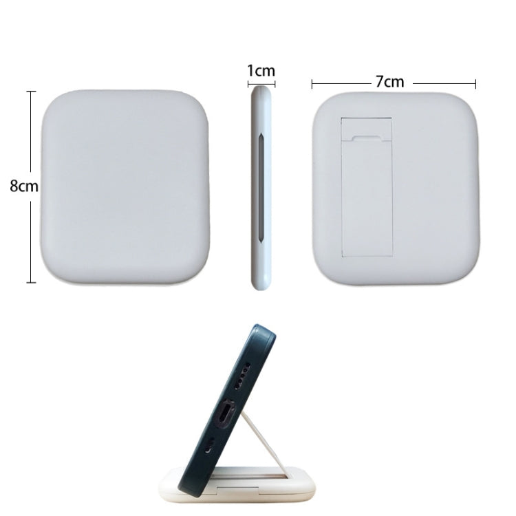 Bộ Cáp Sạc Bộ Chuyển Đa Năng USB HE-C098 Kèm Gương Trang Điểm & Giá Đỡ Điện Thoại, HE-C098 Đen, HE-C098 Trắng