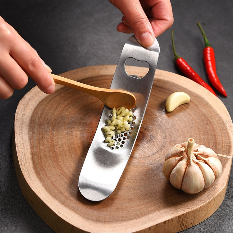 Dụng cụ ép tỏi bằng tay hình thuyền bằng thép không gỉ 430 WGKT0089, máy xay tỏi (kiểu 1), máy xay tỏi (kiểu 2)