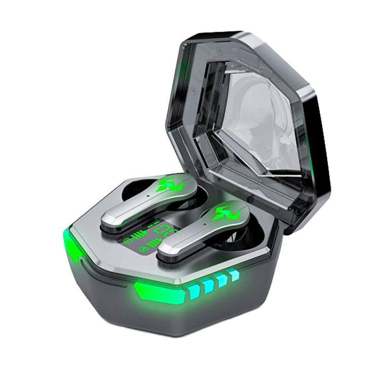 Tai nghe chơi game không dây Bluetooth TWS N35 có đèn màu, độ trễ thấp, Hiển thị kỹ thuật số, Không hiển thị kỹ thuật số