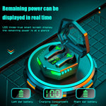 Tai nghe chơi game không dây Bluetooth TWS N35 có đèn màu, độ trễ thấp, Hiển thị kỹ thuật số, Không hiển thị kỹ thuật số