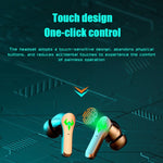 Tai nghe chơi game không dây Bluetooth TWS N35 có đèn màu, độ trễ thấp, Hiển thị kỹ thuật số, Không hiển thị kỹ thuật số