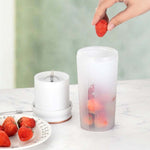 Máy ép trái cây điện cầm tay LGZ-1 500ml 50W 4 lưỡi dao, máy ép nước trái cây sạc lại, LGZ-1 (Hồng), LGZ-1 (Trắng), LGZ-1 (Xanh lá)