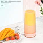 Máy ép trái cây điện cầm tay LGZ-1 500ml 50W 4 lưỡi dao, máy ép nước trái cây sạc lại, LGZ-1 (Hồng), LGZ-1 (Trắng), LGZ-1 (Xanh lá)