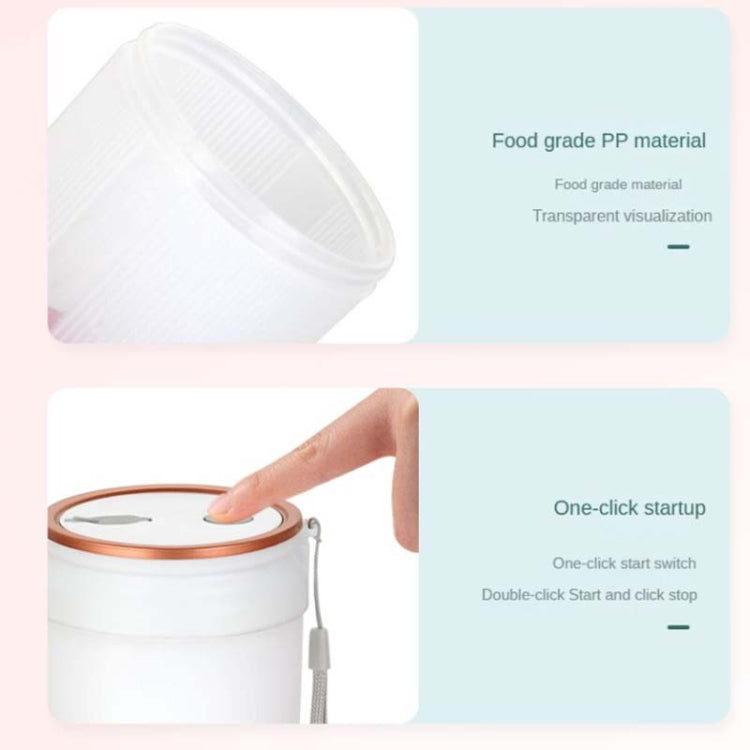 Máy ép trái cây điện cầm tay LGZ-1 500ml 50W 4 lưỡi dao, máy ép nước trái cây sạc lại, LGZ-1 (Hồng), LGZ-1 (Trắng), LGZ-1 (Xanh lá)
