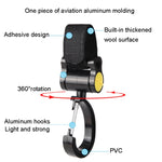 2 móc treo phụ kiện xe đẩy trẻ em đa năng, móc dính xoay 360 độ, móc dính (màu hồng), móc dính (màu vàng), móc dính (màu đen)