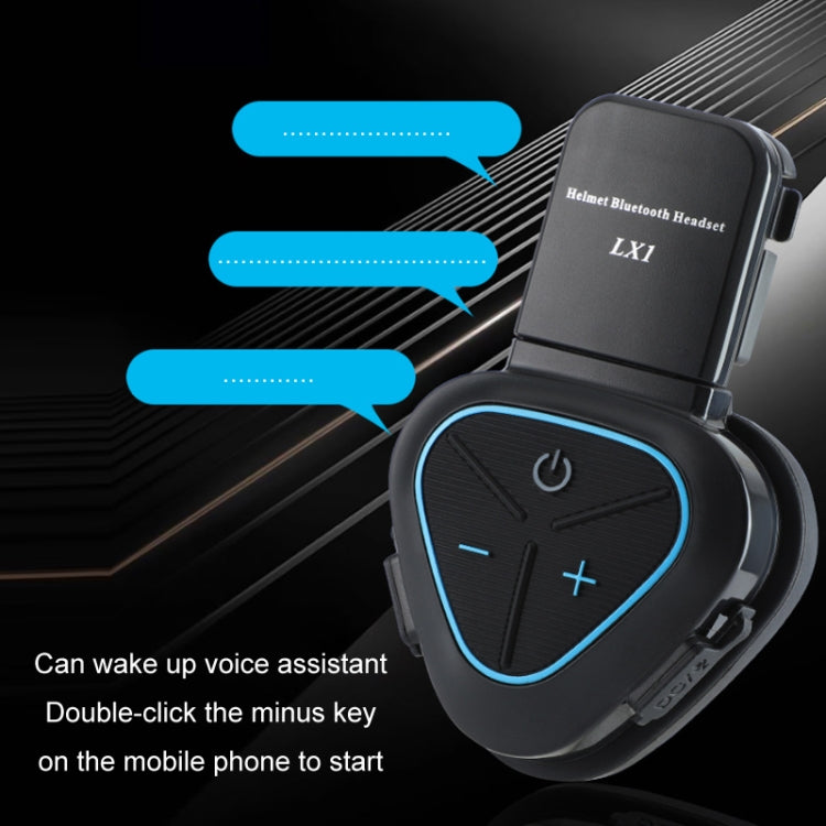Mũ bảo hiểm nửa đầu xe máy LX1 chống nước, tai nghe Bluetooth không dây 5.3, tiếng Anh