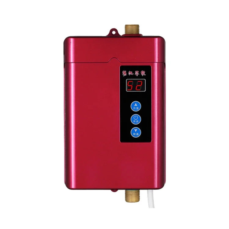 Bình nóng lạnh điện có điều khiển từ xa điều chỉnh nhiệt độ, phích cắm Mỹ 3000W, phích cắm Anh 3000W, phích cắm EU 4000W, phích cắm Úc 4000W